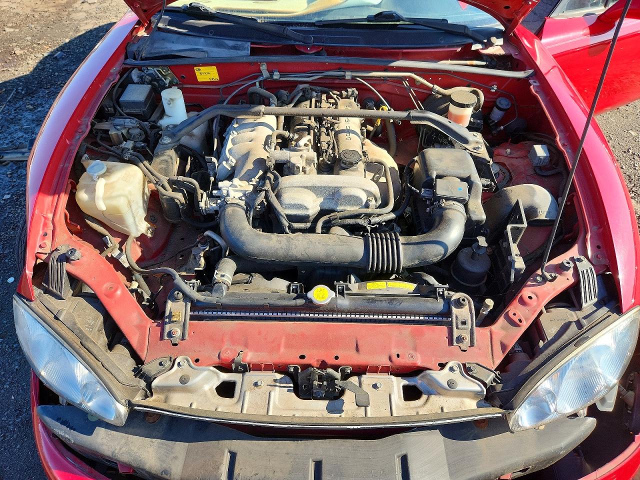 2003 Mazda Mx-5 Miata Base Red vin: JM1NB353530311397