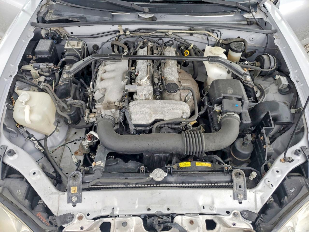 2005 Mazda Mx-5 Miata Base Silver vin: JM1NB353550411616