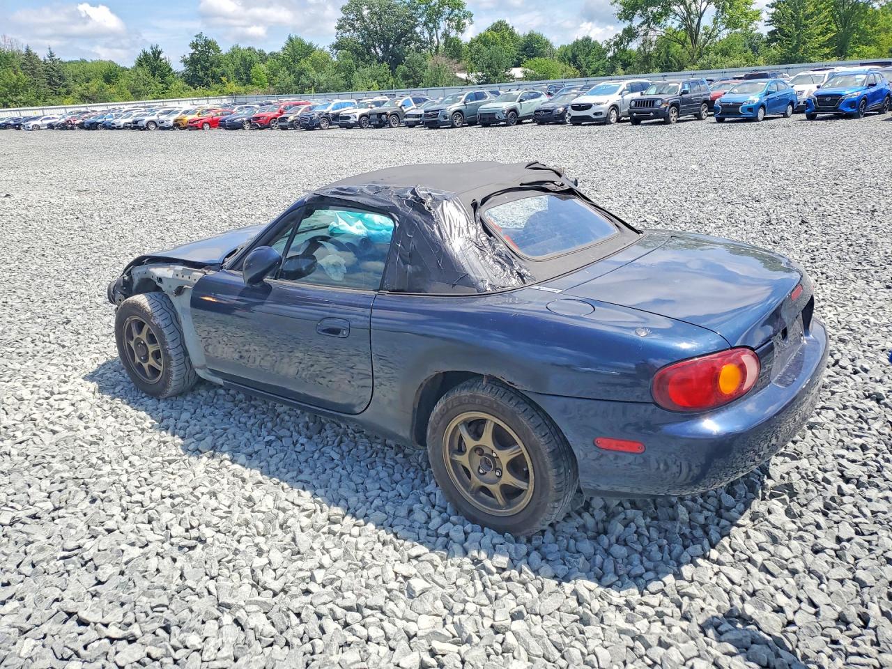 1999 Mazda Mx-5 Miata Blue vin: JM1NB3535X0117569