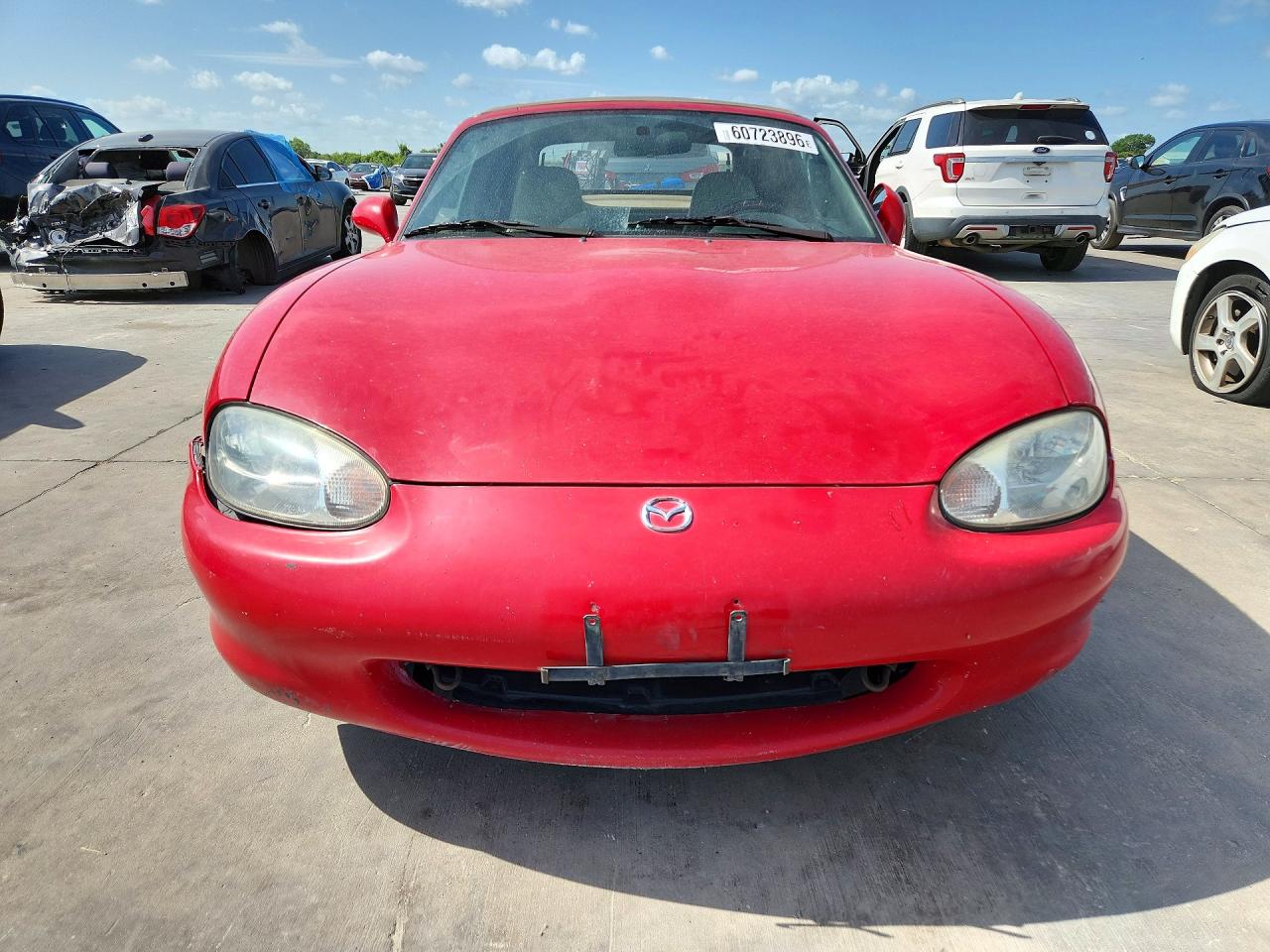 1999 Mazda Mx-5 Miata Red vin: JM1NB3535X0120276