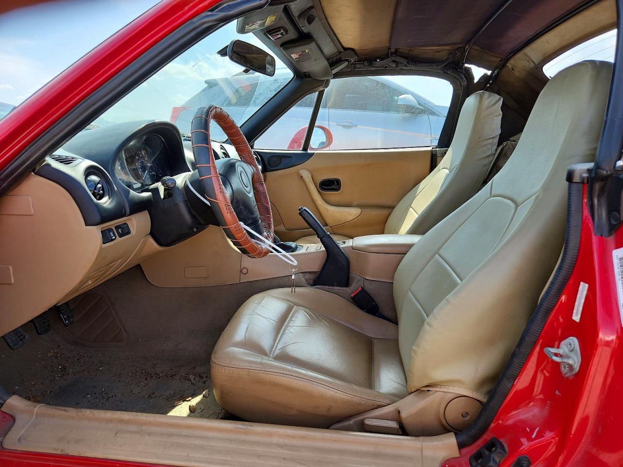 1999 Mazda Mx-5 Miata Red vin: JM1NB3535X0120276