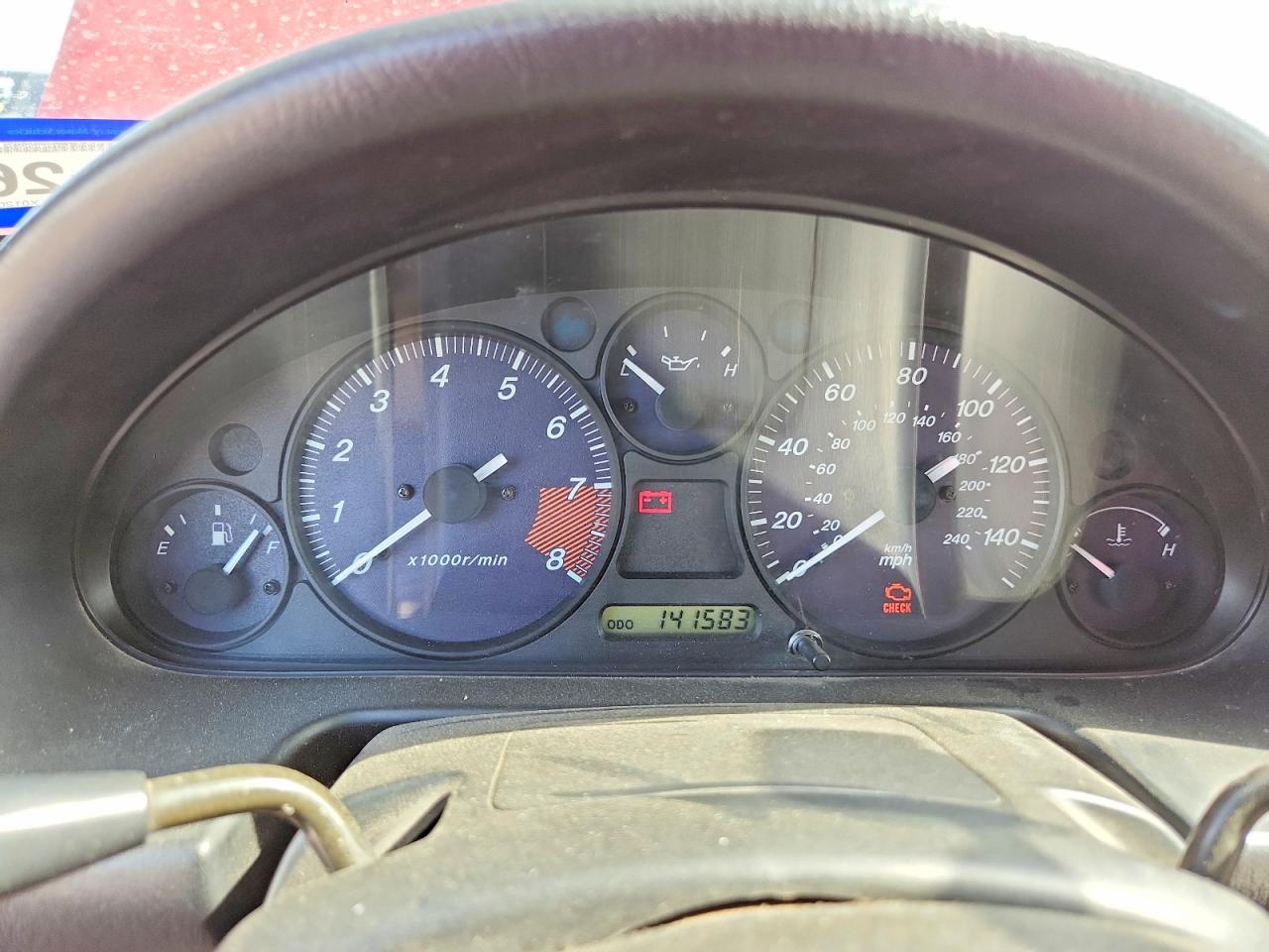 1999 Mazda Mx-5 Miata Red vin: JM1NB3535X0120276