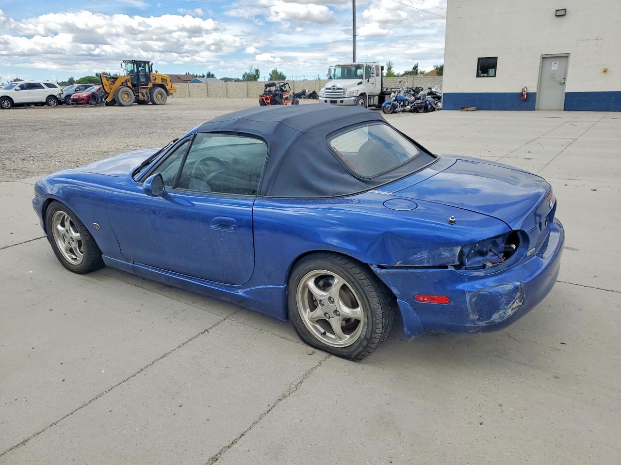 1999 Mazda Mx-5 Miata Blue vin: JM1NB3535X0131049