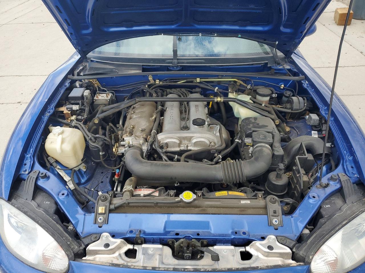 1999 Mazda Mx-5 Miata Blue vin: JM1NB3535X0131049