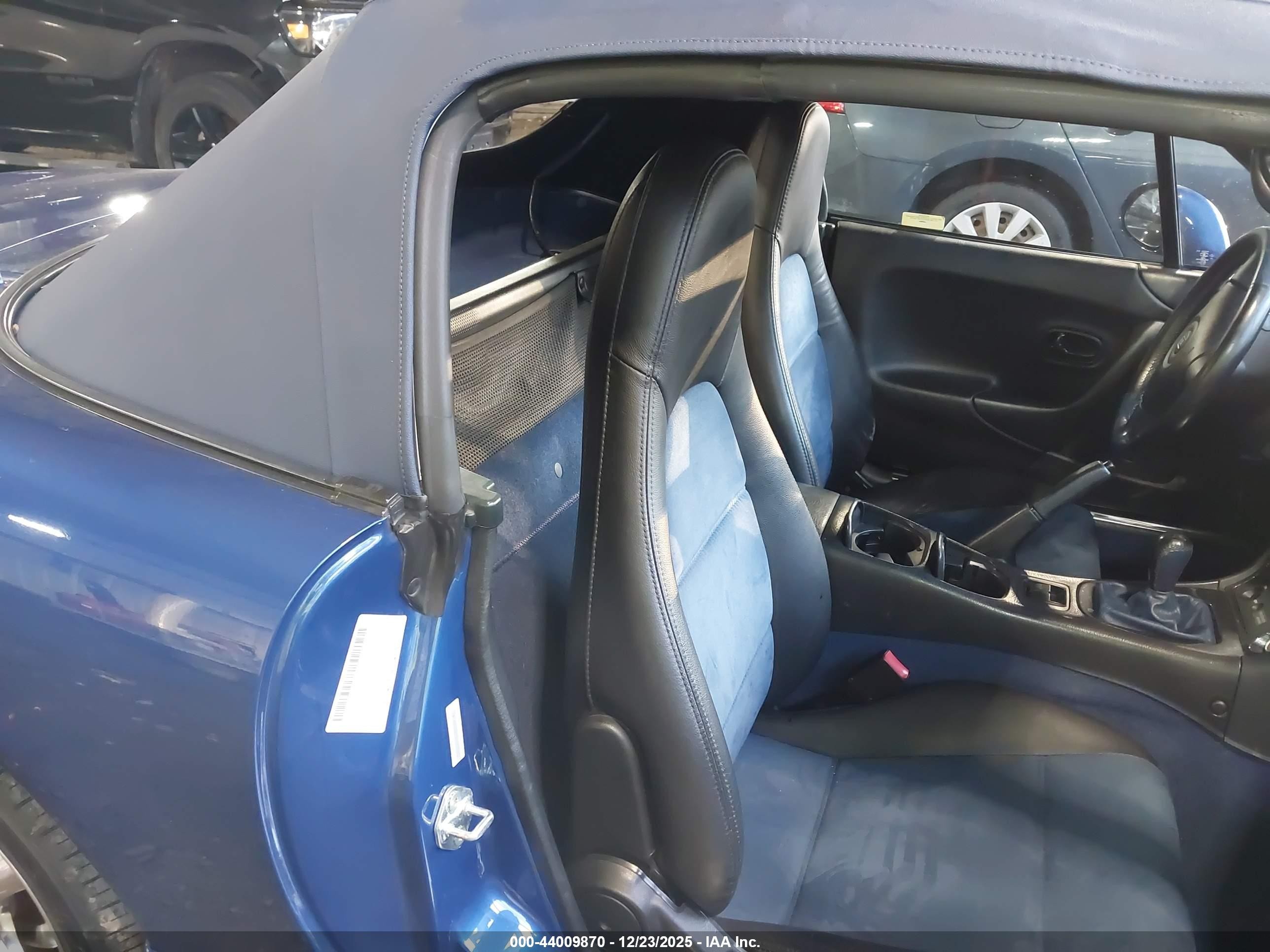 1999 Mazda Mx-5 Miata Leather Pkg/popular Equipment Pkg/sports Pkg/touring Pkg Blue vin: JM1NB3535X0132959