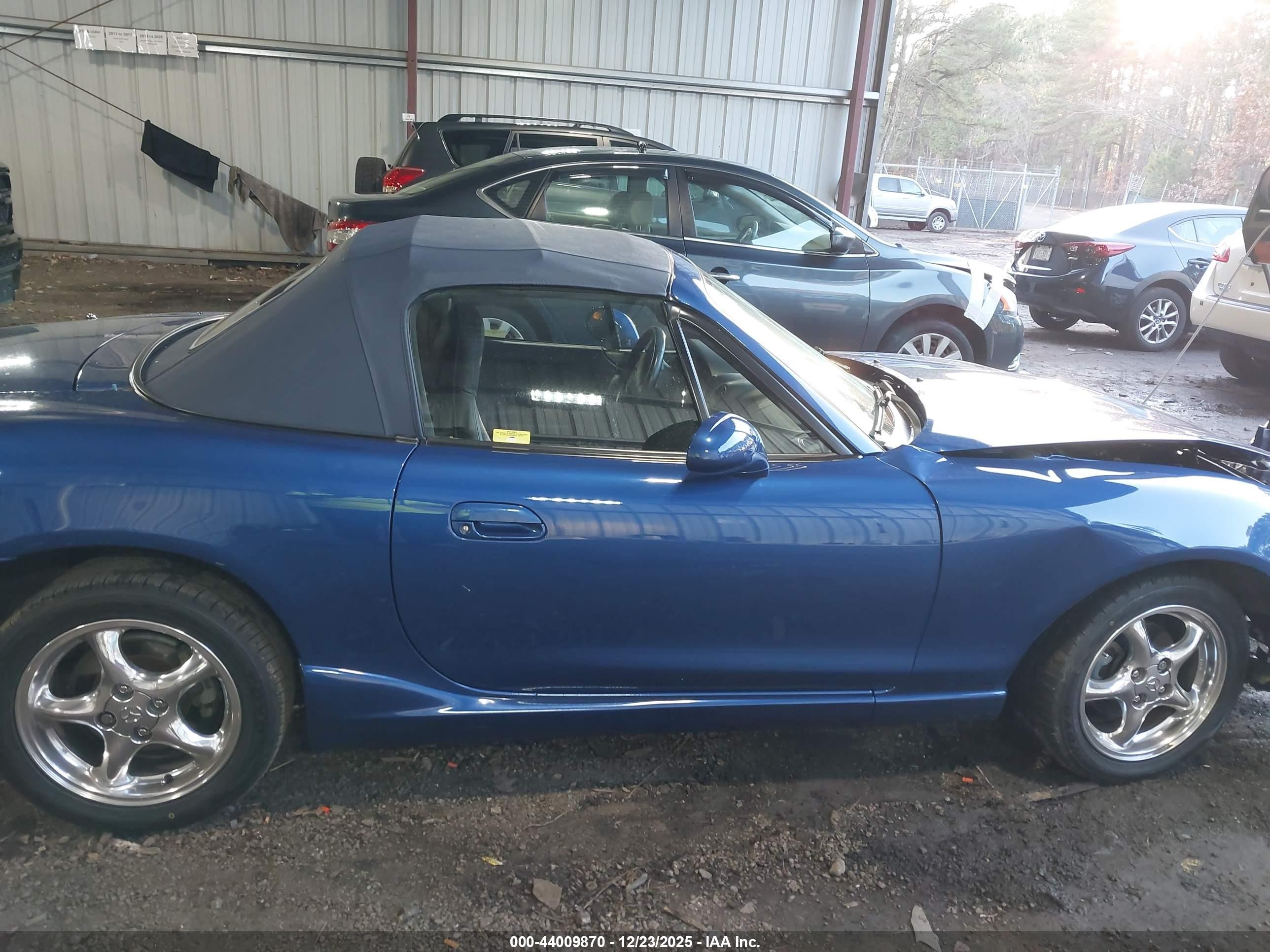 1999 Mazda Mx-5 Miata Leather Pkg/popular Equipment Pkg/sports Pkg/touring Pkg Blue vin: JM1NB3535X0132959