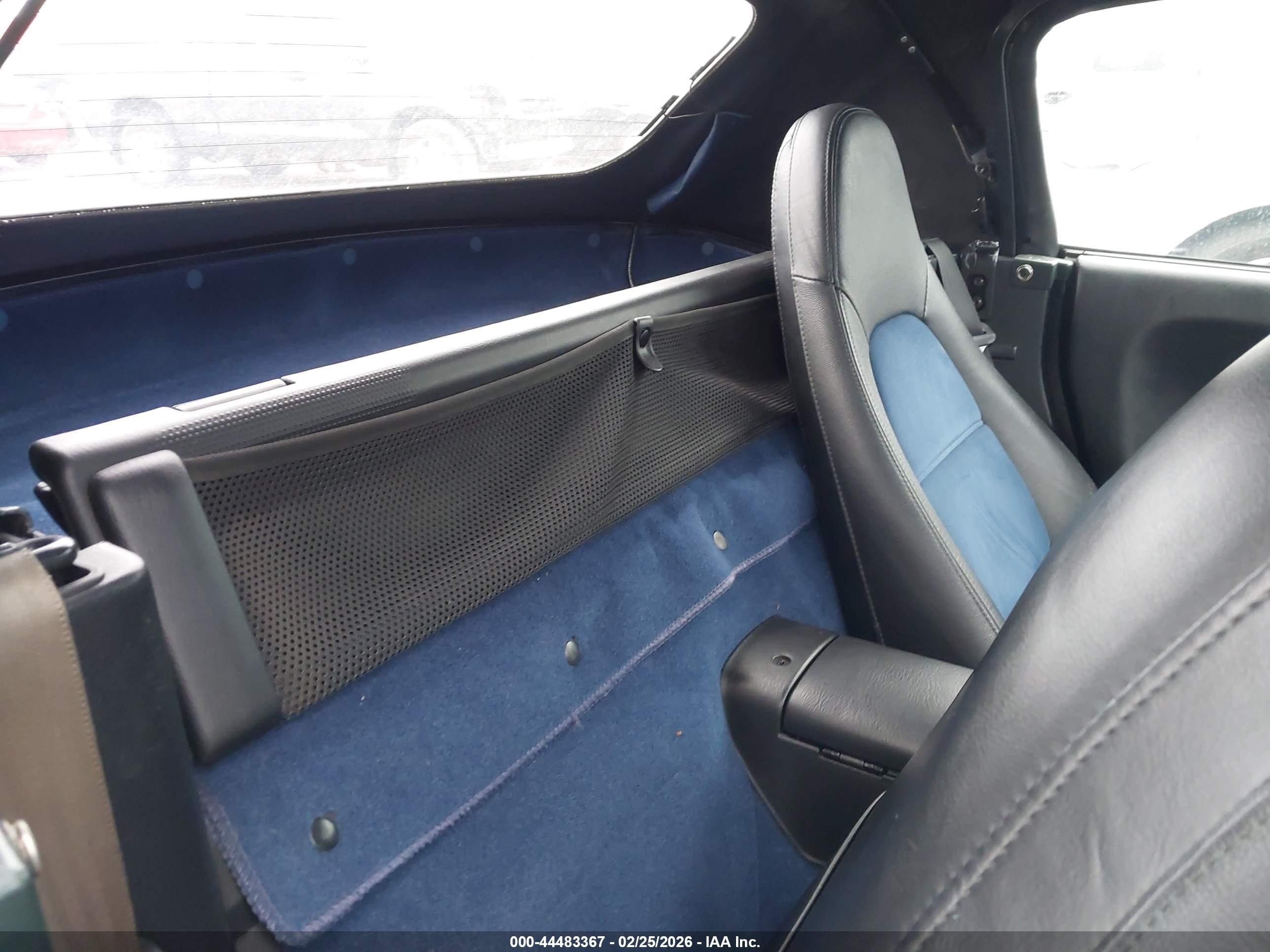 1999 Mazda Mx-5 Miata Leather Pkg/popular Equipment Pkg/sports Pkg/touring Pkg Blue vin: JM1NB3535X0133304