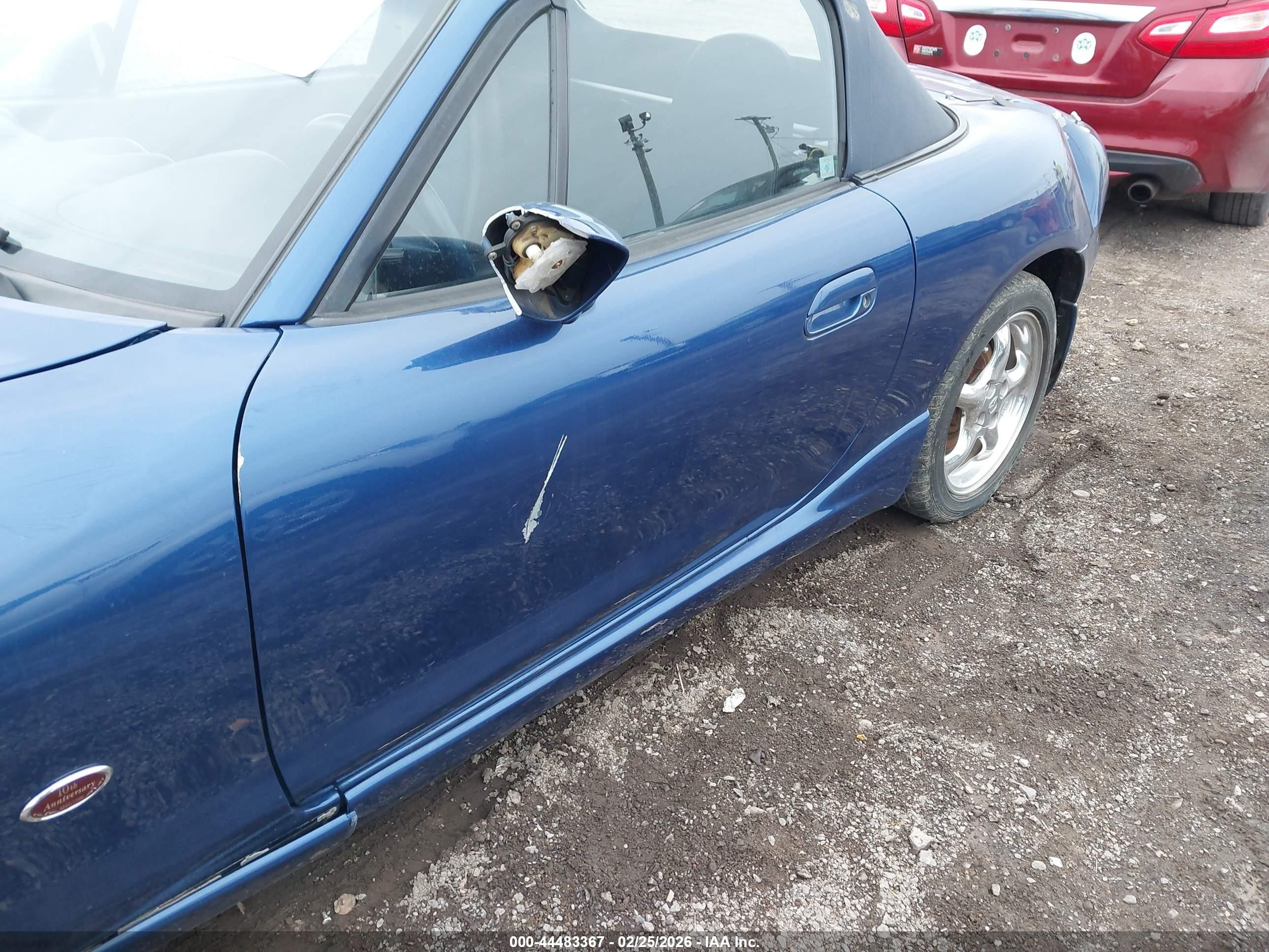 1999 Mazda Mx-5 Miata Leather Pkg/popular Equipment Pkg/sports Pkg/touring Pkg Blue vin: JM1NB3535X0133304