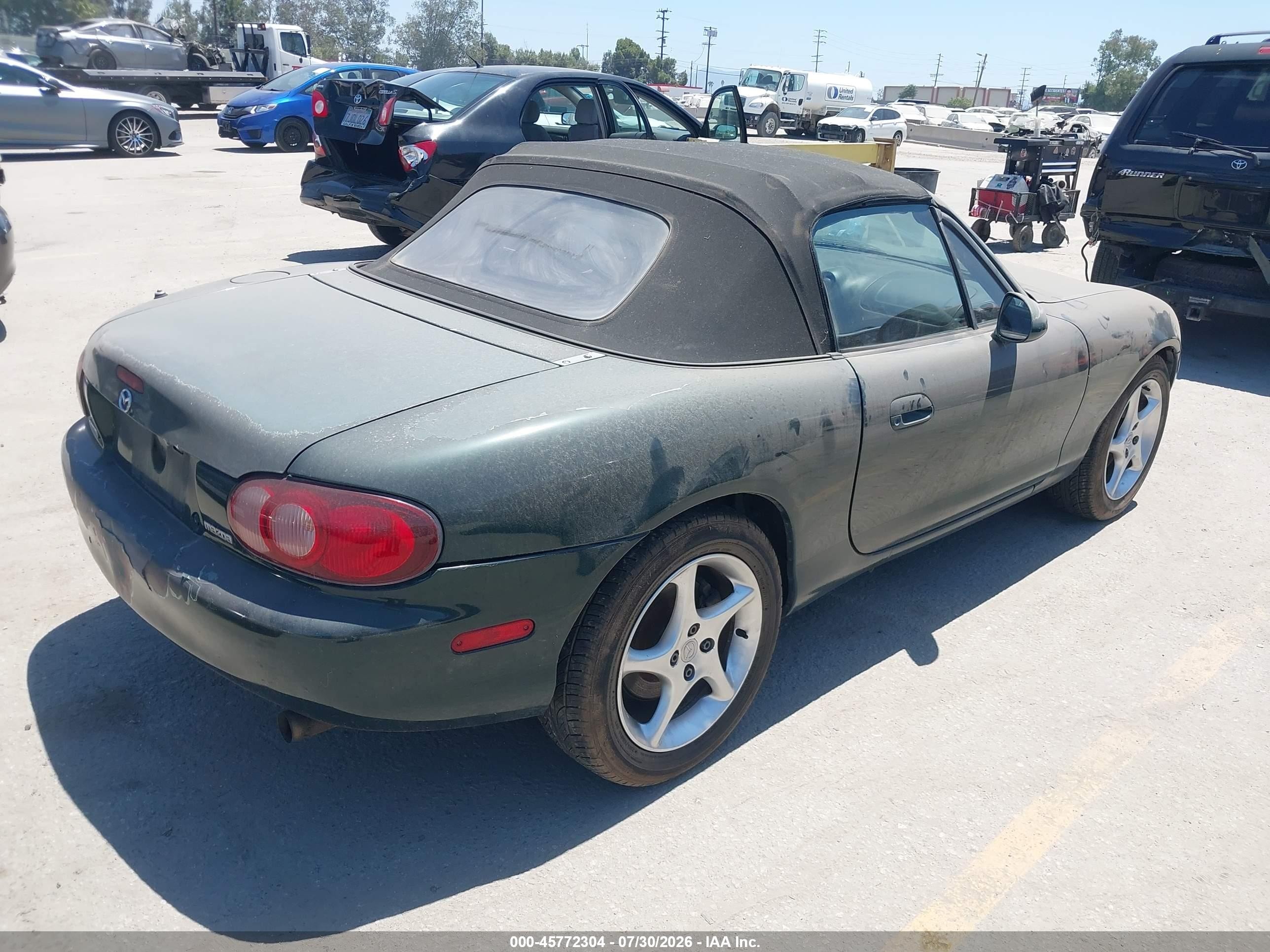 2001 Mazda Mx-5 Miata Ls/special Edition Green vin: JM1NB353610202007