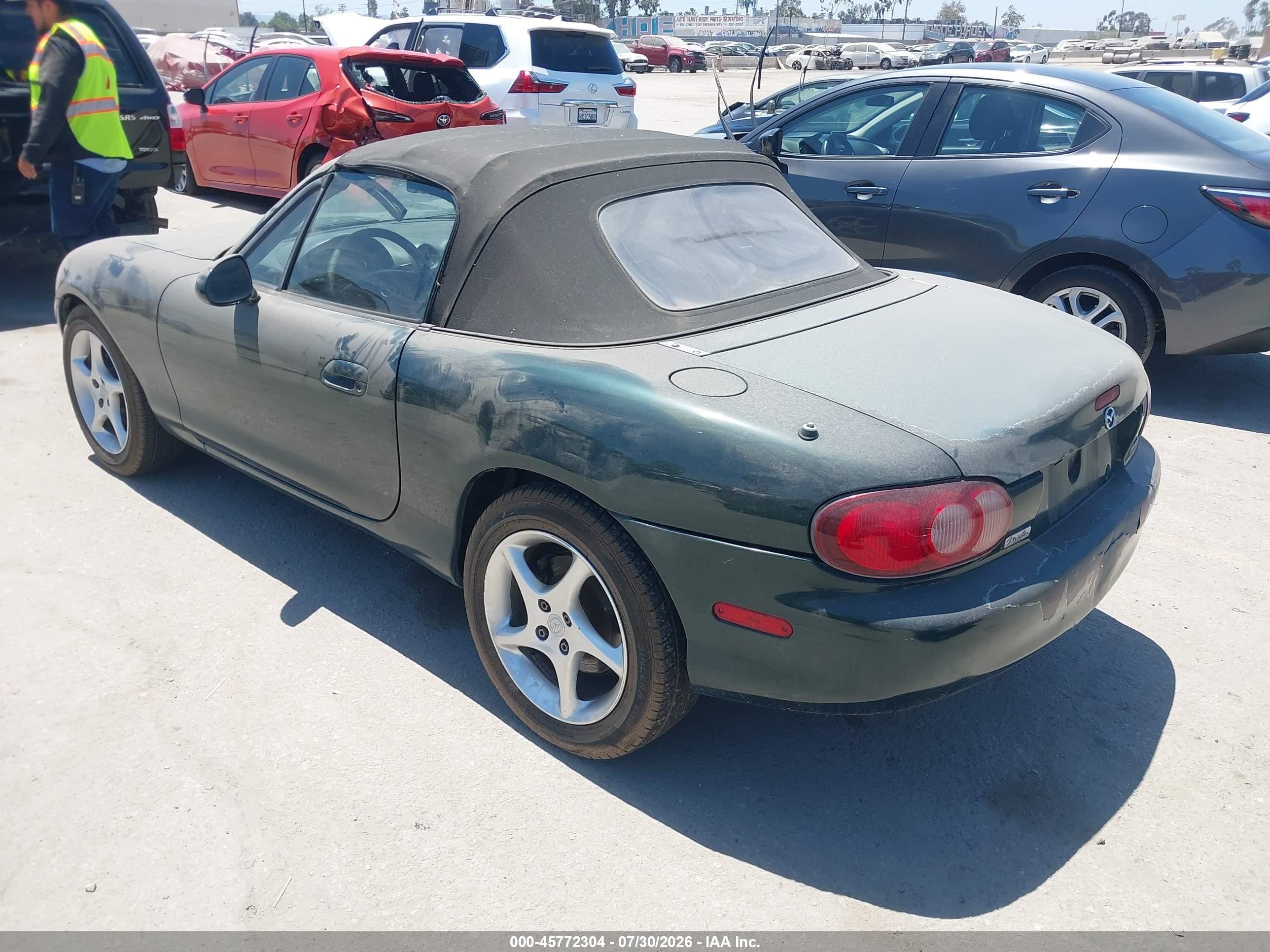 2001 Mazda Mx-5 Miata Ls/special Edition Green vin: JM1NB353610202007