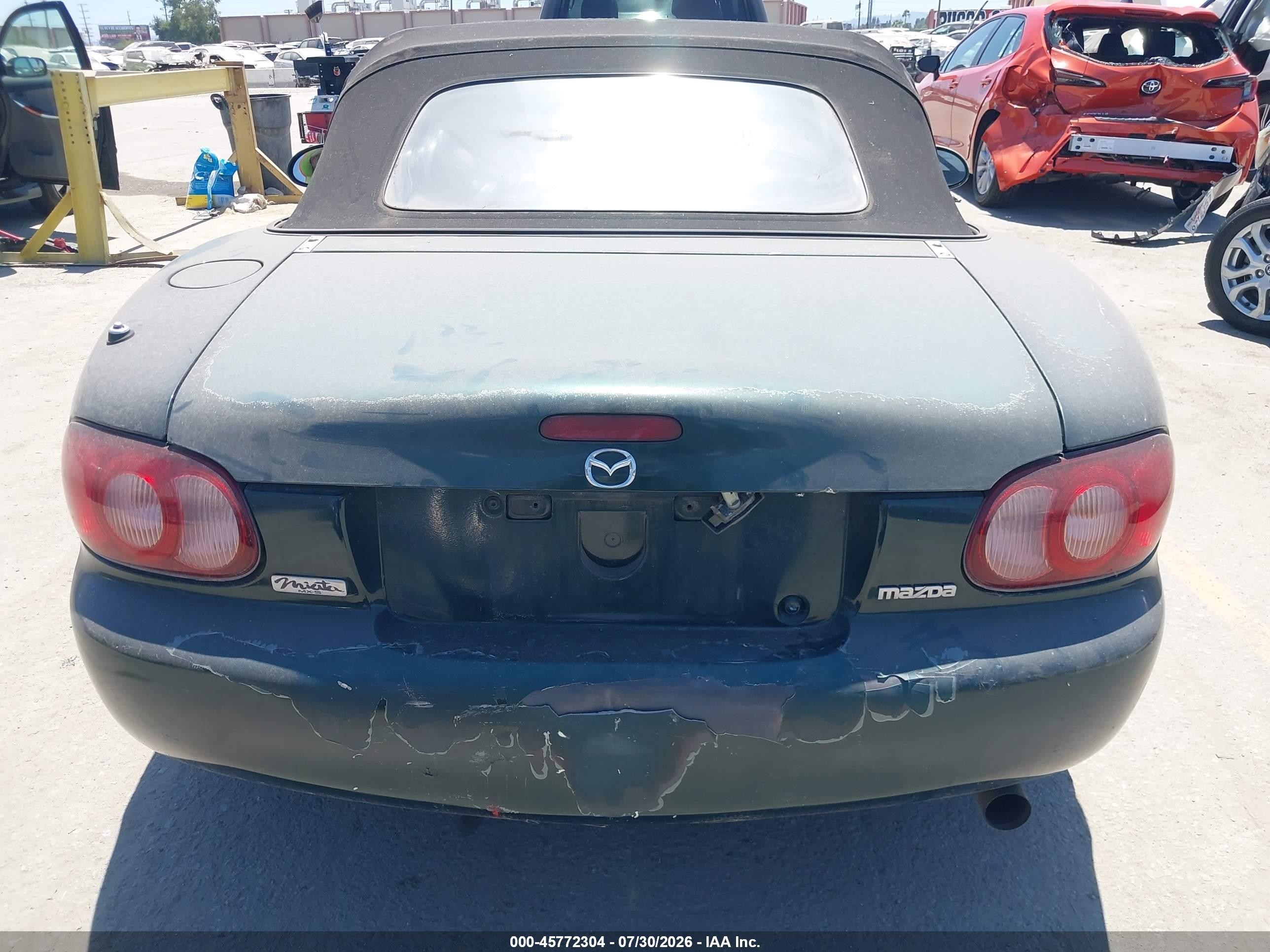 2001 Mazda Mx-5 Miata Ls/special Edition Green vin: JM1NB353610202007