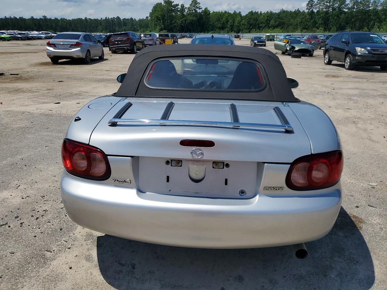 2001 Mazda Mx-5 Miata Base Silver vin: JM1NB353610218370