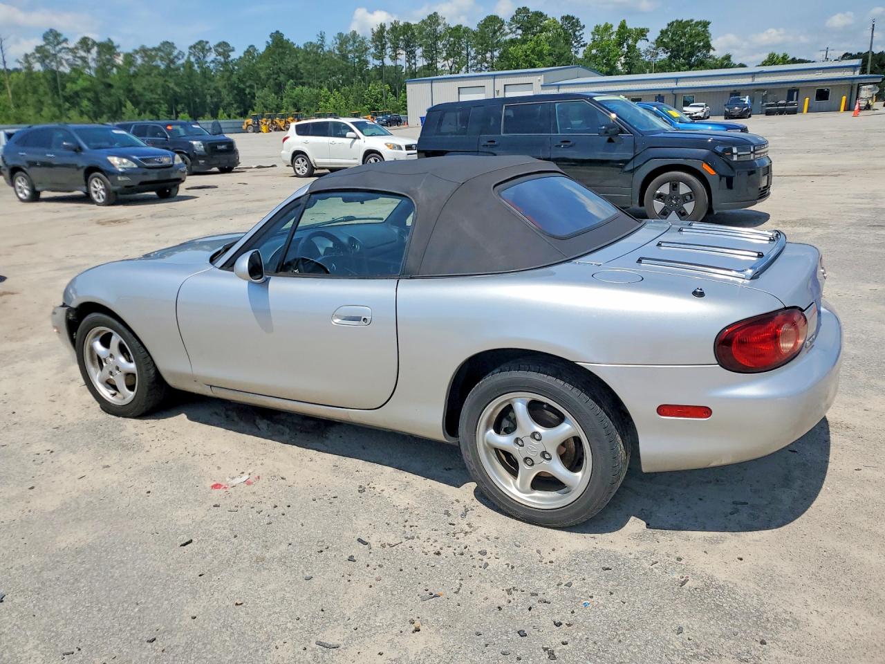 2001 Mazda Mx-5 Miata Base Silver vin: JM1NB353610218370