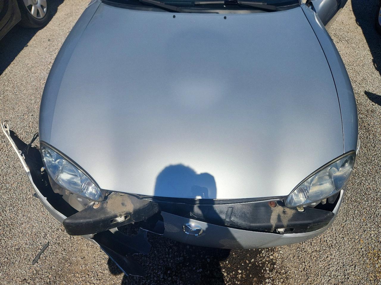 2001 Mazda Mx-5 Miata Base Silver vin: JM1NB353610218370