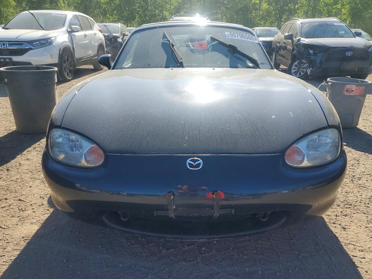 1999 Mazda Mx-5 Miata Blue vin: JM1NB3536X0108847