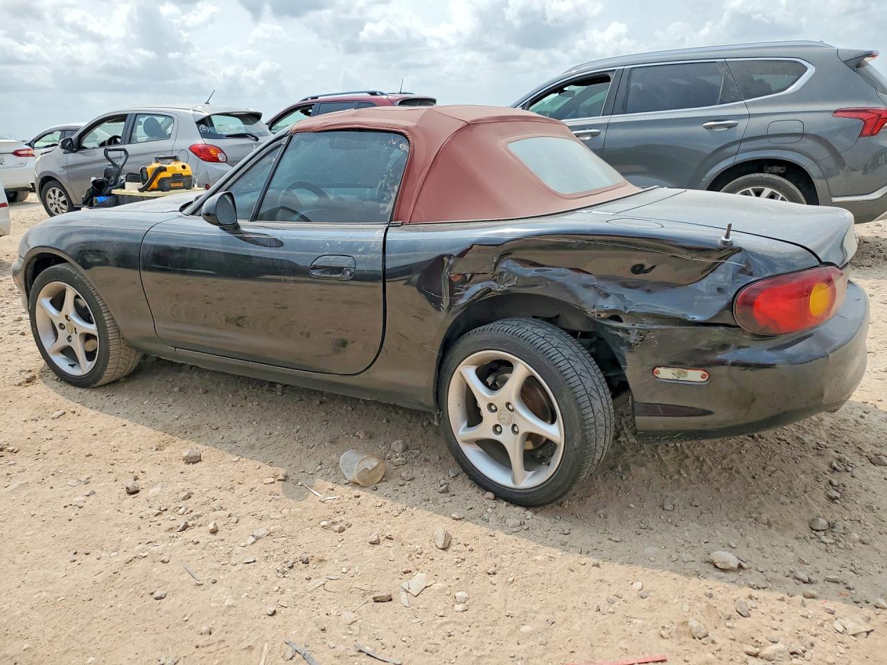 1999 Mazda Mx-5 Miata Black vin: JM1NB3536X0115622