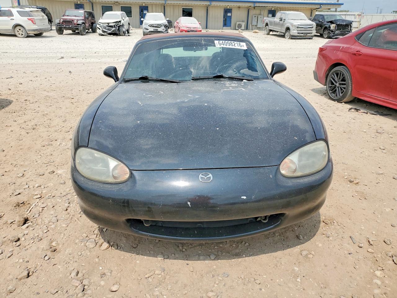 1999 Mazda Mx-5 Miata Black vin: JM1NB3536X0115622