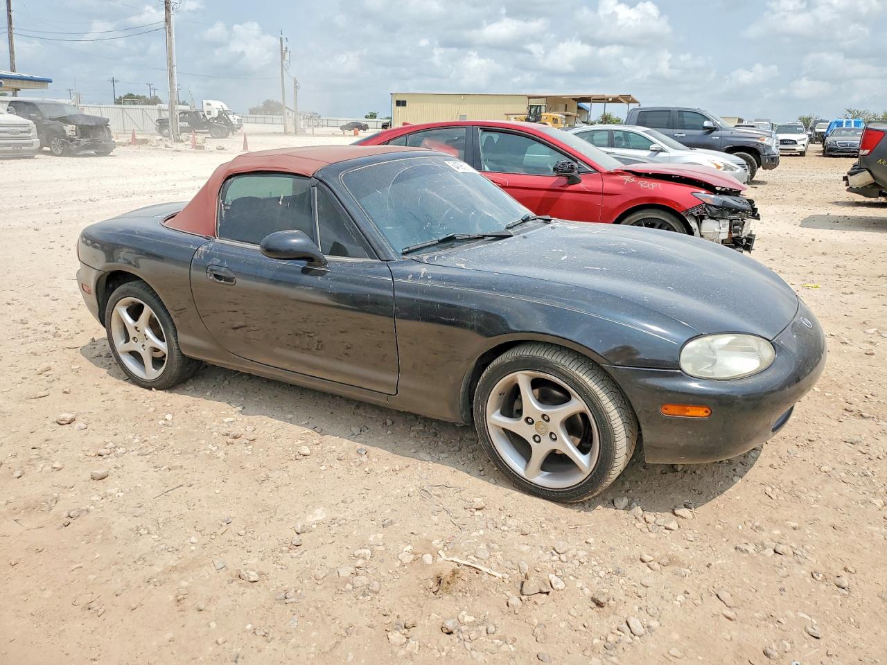 1999 Mazda Mx-5 Miata Black vin: JM1NB3536X0115622