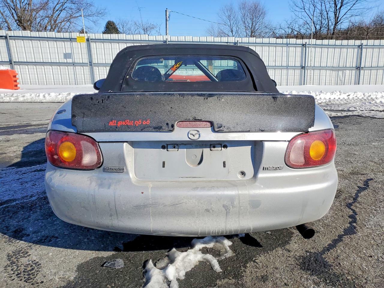 1999 Mazda Mx-5 Miata Silver vin: JM1NB3536X0118116