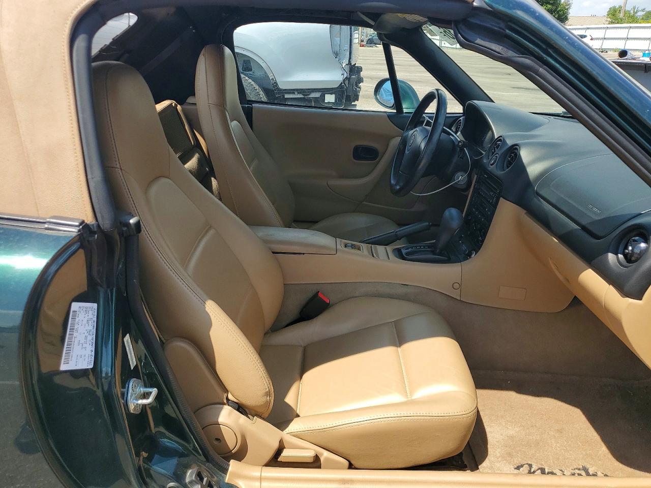 1999 Mazda Mx-5 Miata Green vin: JM1NB3536X0118522