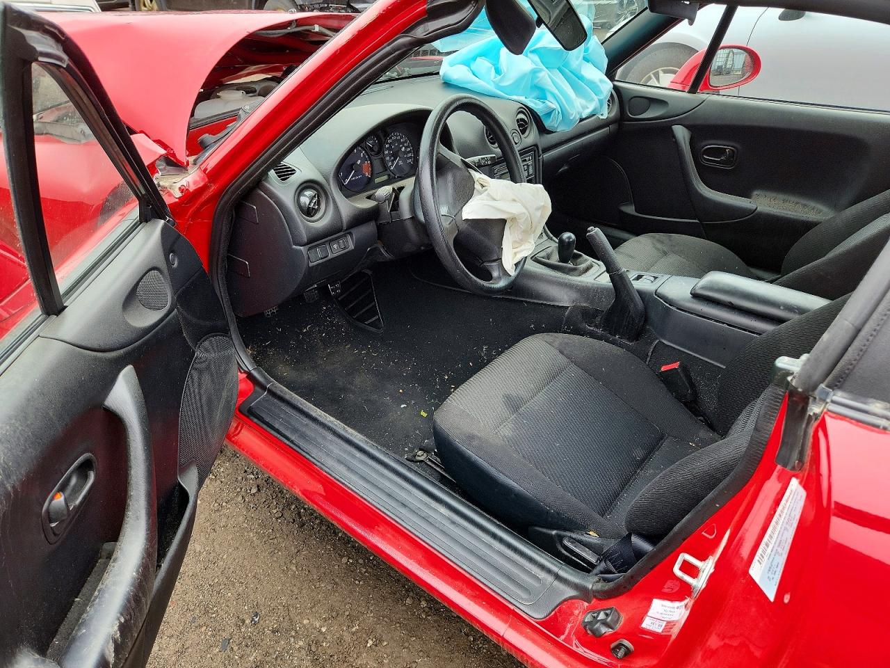 2000 Mazda Mx-5 Miata Base Красный vin: JM1NB3536Y0143518