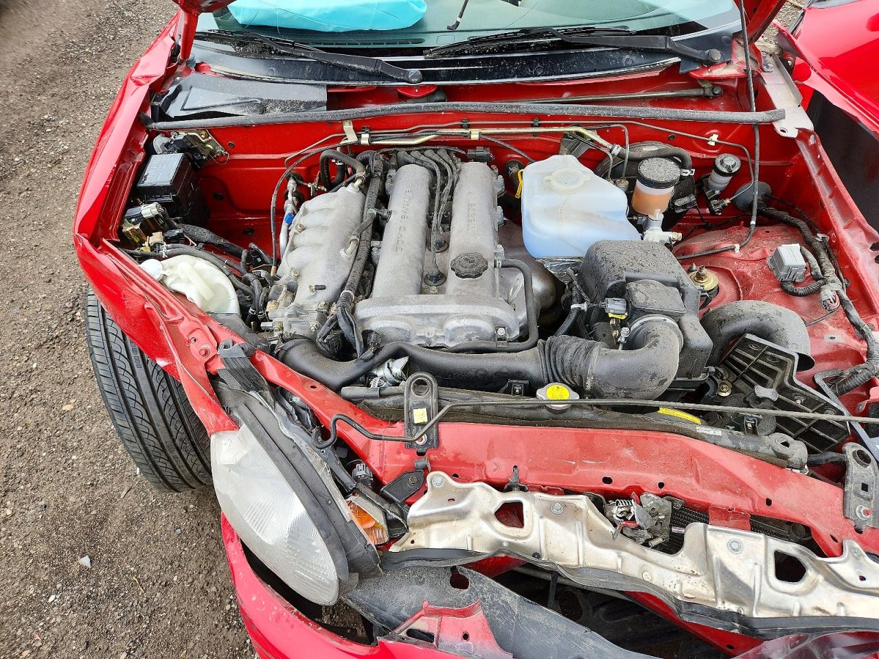 2000 Mazda Mx-5 Miata Base Красный vin: JM1NB3536Y0143518