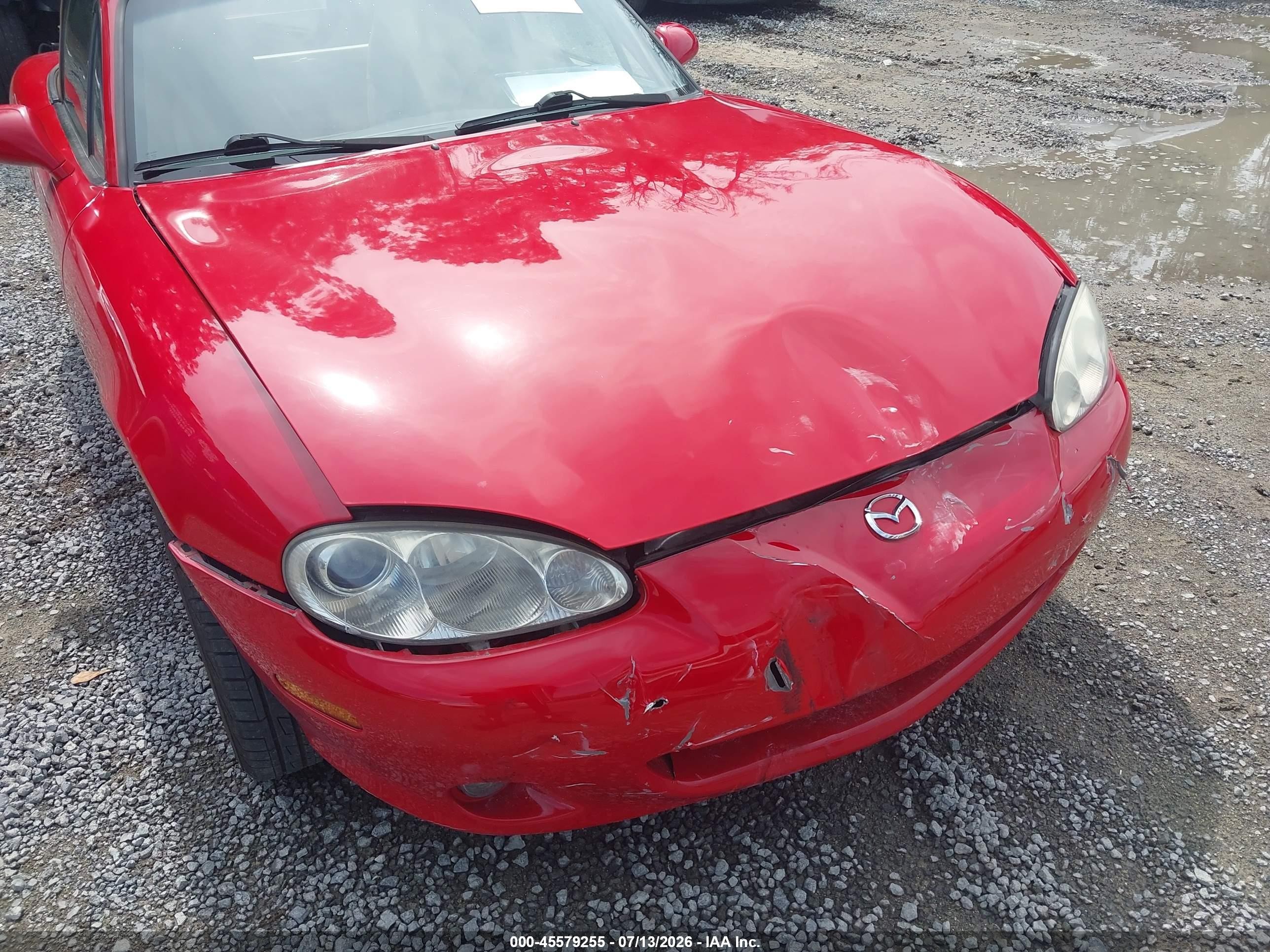 2001 Mazda Mx-5 Miata Ls/special Edition Красный vin: JM1NB353710217843