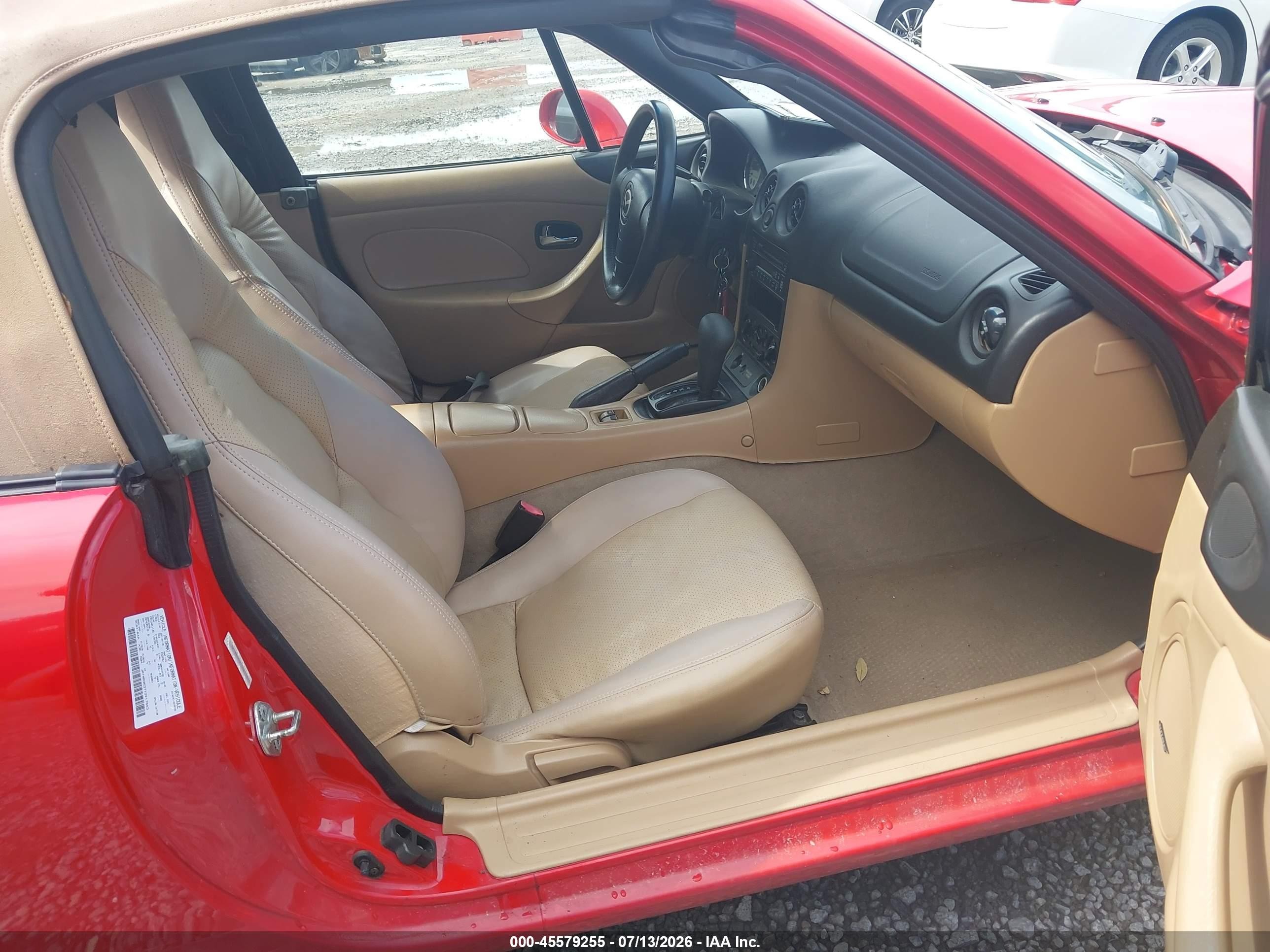 2001 Mazda Mx-5 Miata Ls/special Edition Красный vin: JM1NB353710217843