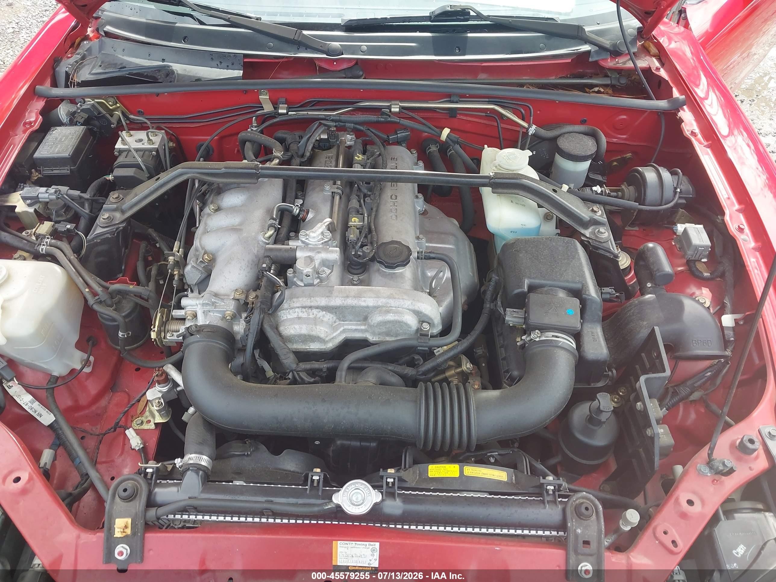 2001 Mazda Mx-5 Miata Ls/special Edition Красный vin: JM1NB353710217843