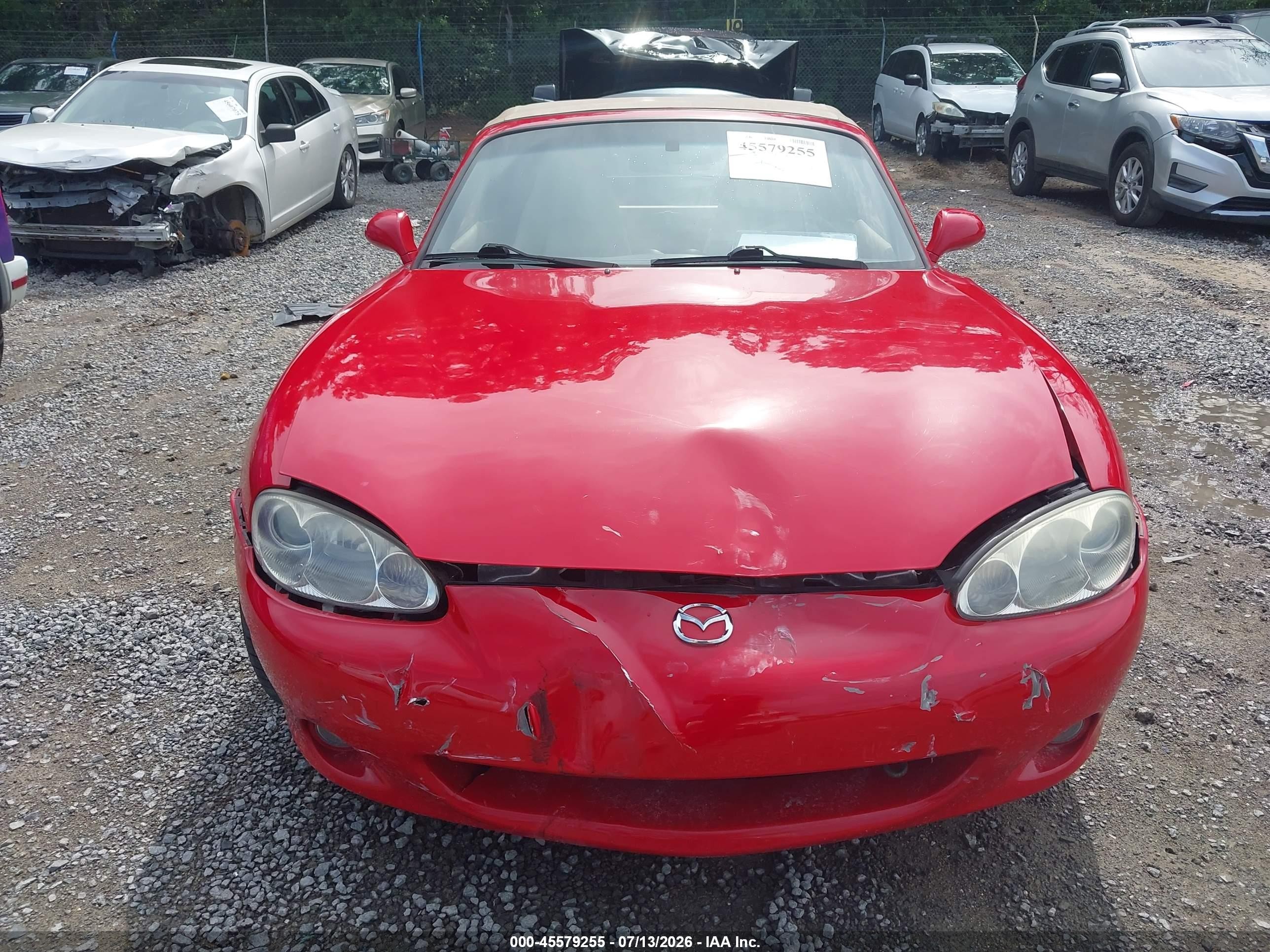 2001 Mazda Mx-5 Miata Ls/special Edition Красный vin: JM1NB353710217843