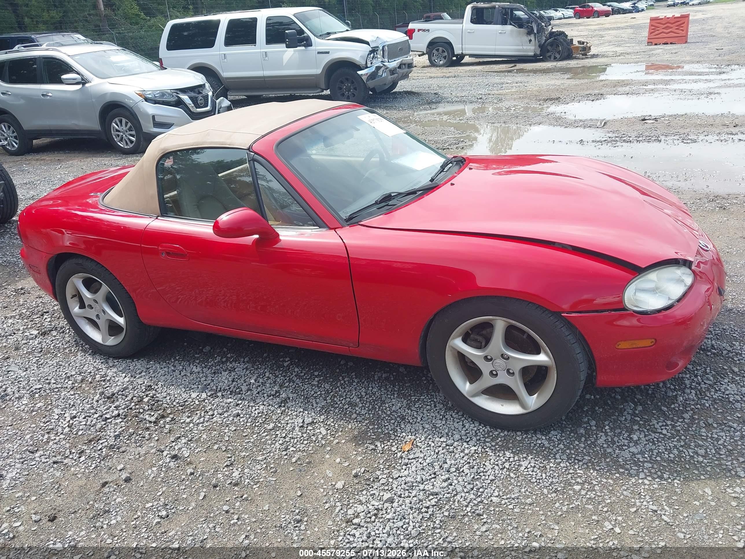 2001 Mazda Mx-5 Miata Ls/special Edition Красный vin: JM1NB353710217843