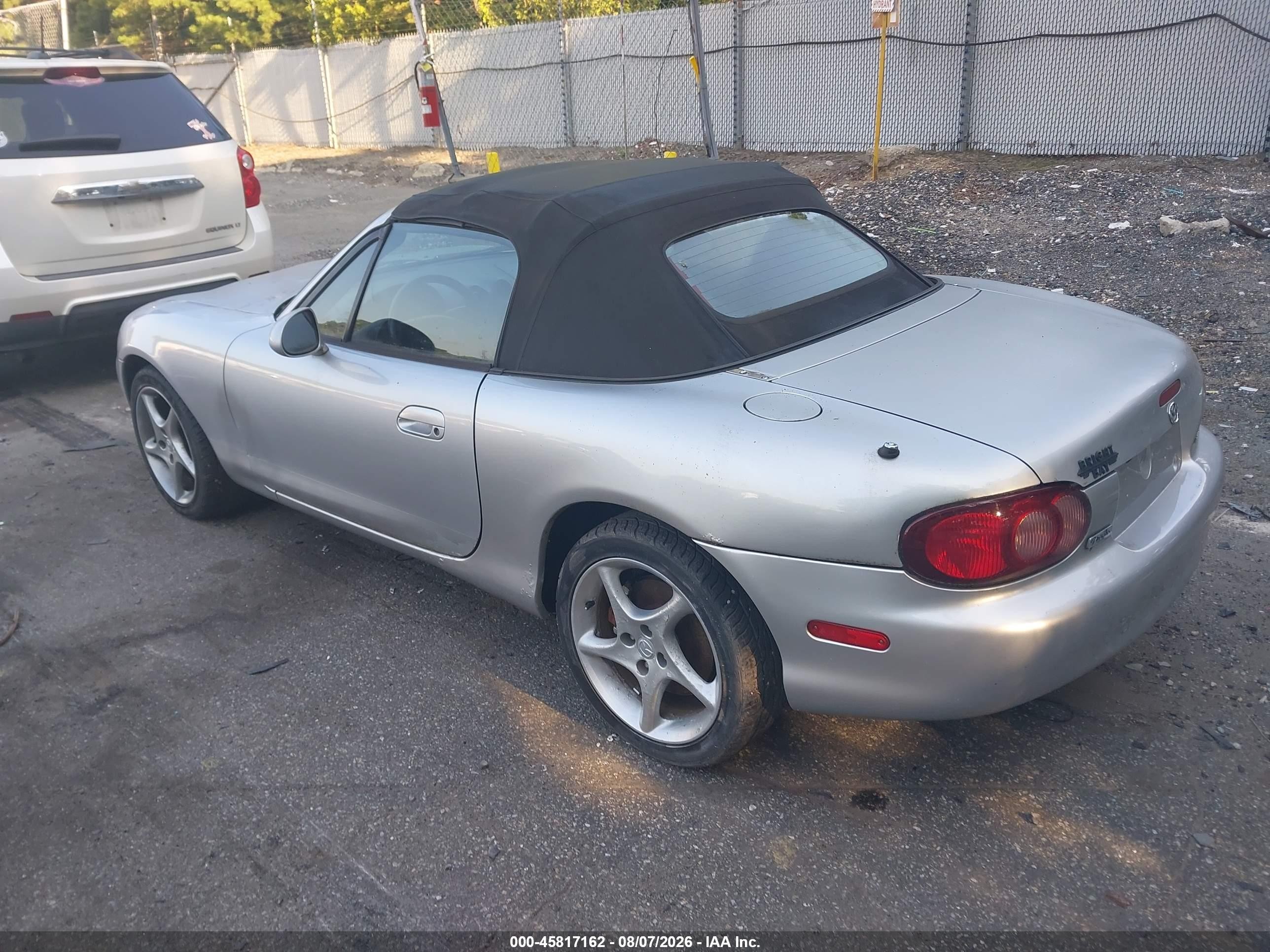 2003 Mazda Mx-5 Miata Cloth/ls/se/shinsen Gray vin: JM1NB353730310056