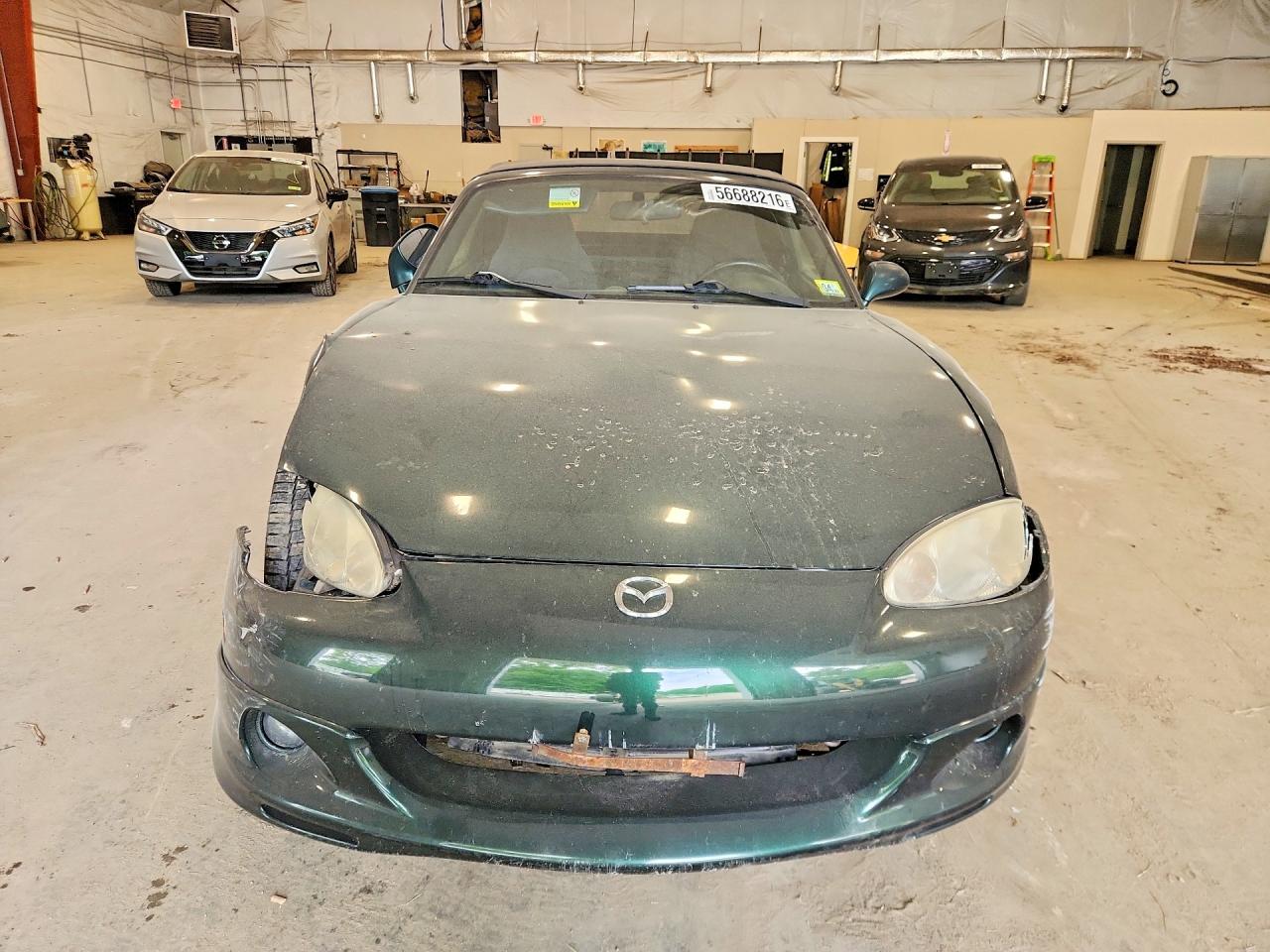 2004 Mazda Mx-5 Miata Base Green vin: JM1NB353740404052