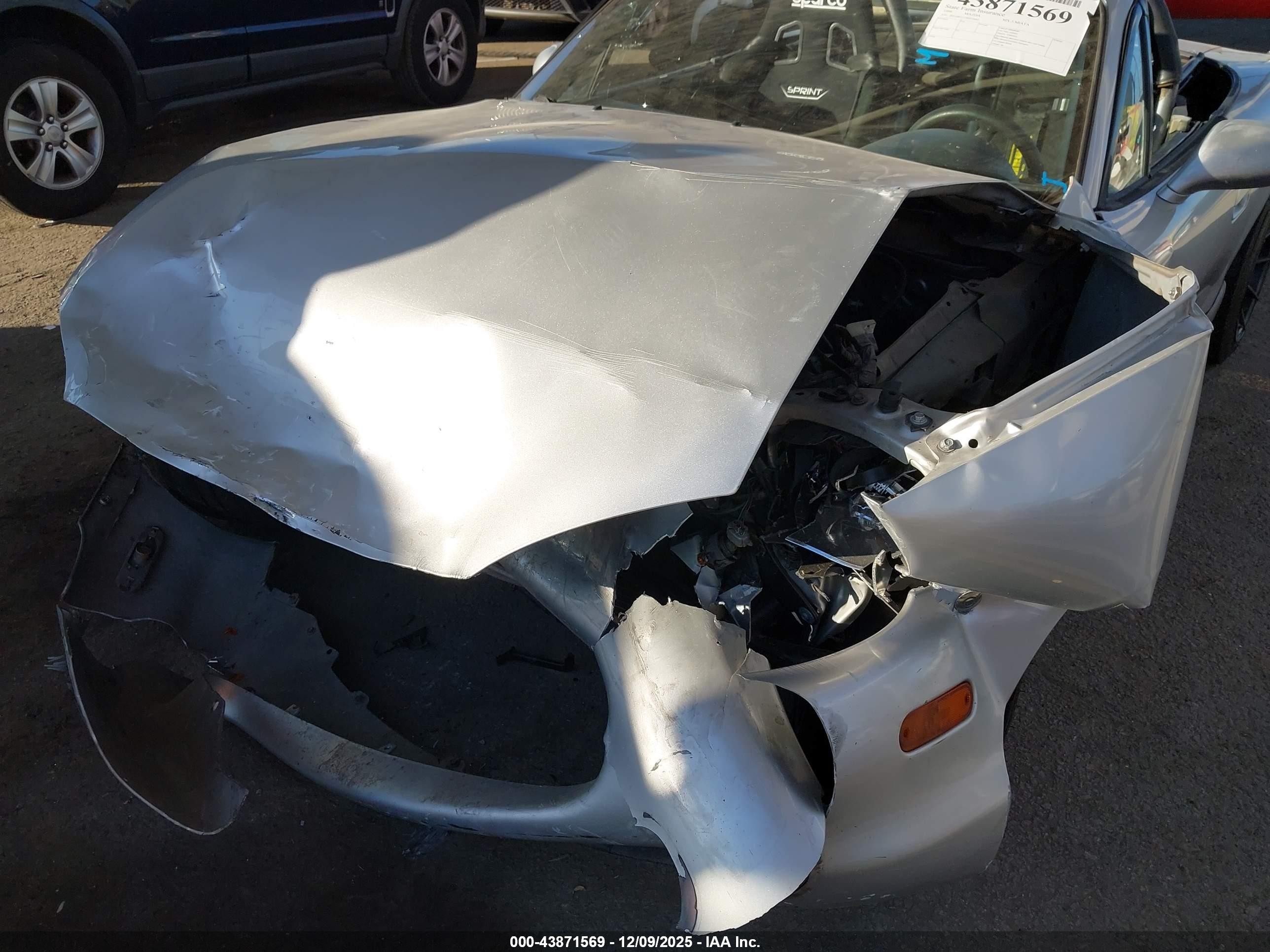 1999 Mazda Mx-5 Miata Leather Pkg/popular Equipment Pkg/sports Pkg/touring Pkg Silver vin: JM1NB3537X0110462