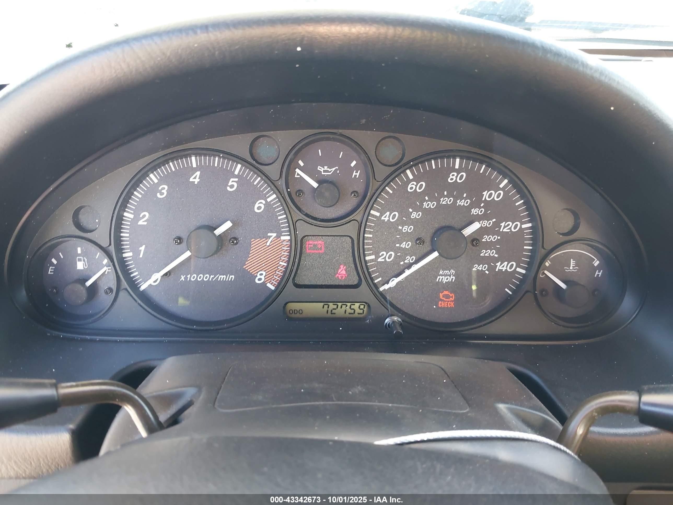 1999 Mazda Mx-5 Miata Leather Pkg/popular Equipment Pkg/sports Pkg/touring Pkg White vin: JM1NB3537X0128511