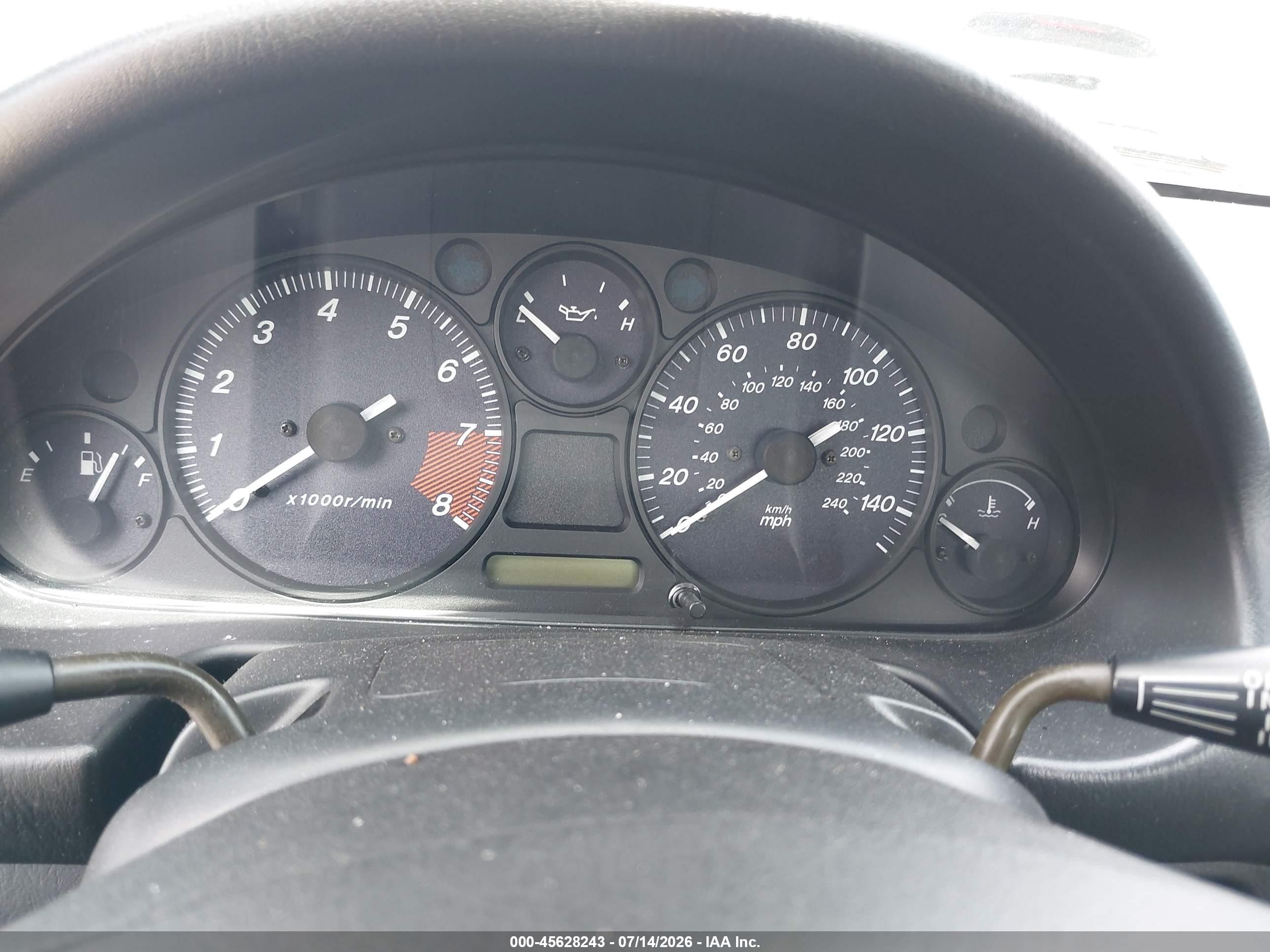 2000 Mazda Mx-5 Miata Ls/special Edition Silver vin: JM1NB3537Y0142930
