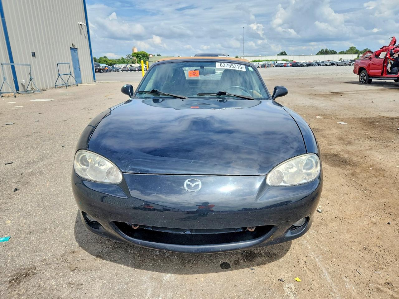 2001 Mazda Mx-5 Miata Base Black vin: JM1NB353810214157