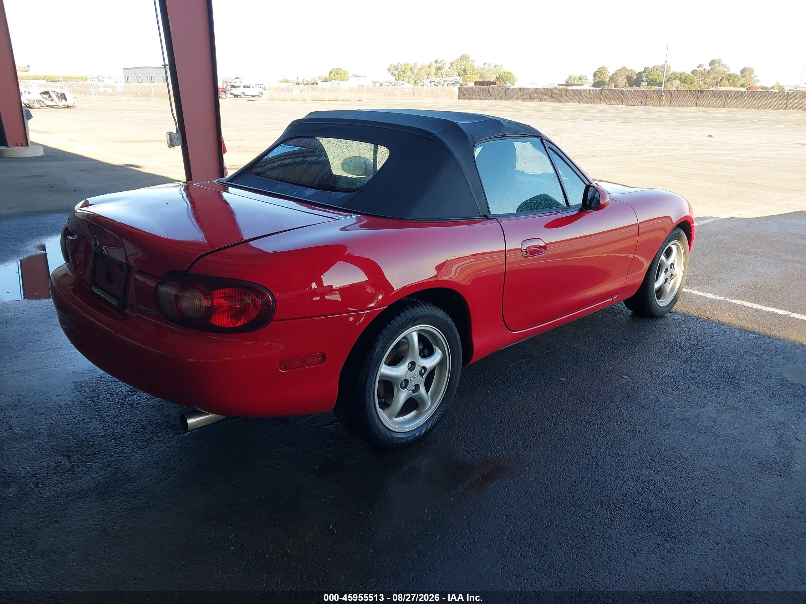2001 Mazda Mx-5 Miata Ls/special Edition Red vin: JM1NB353810215700