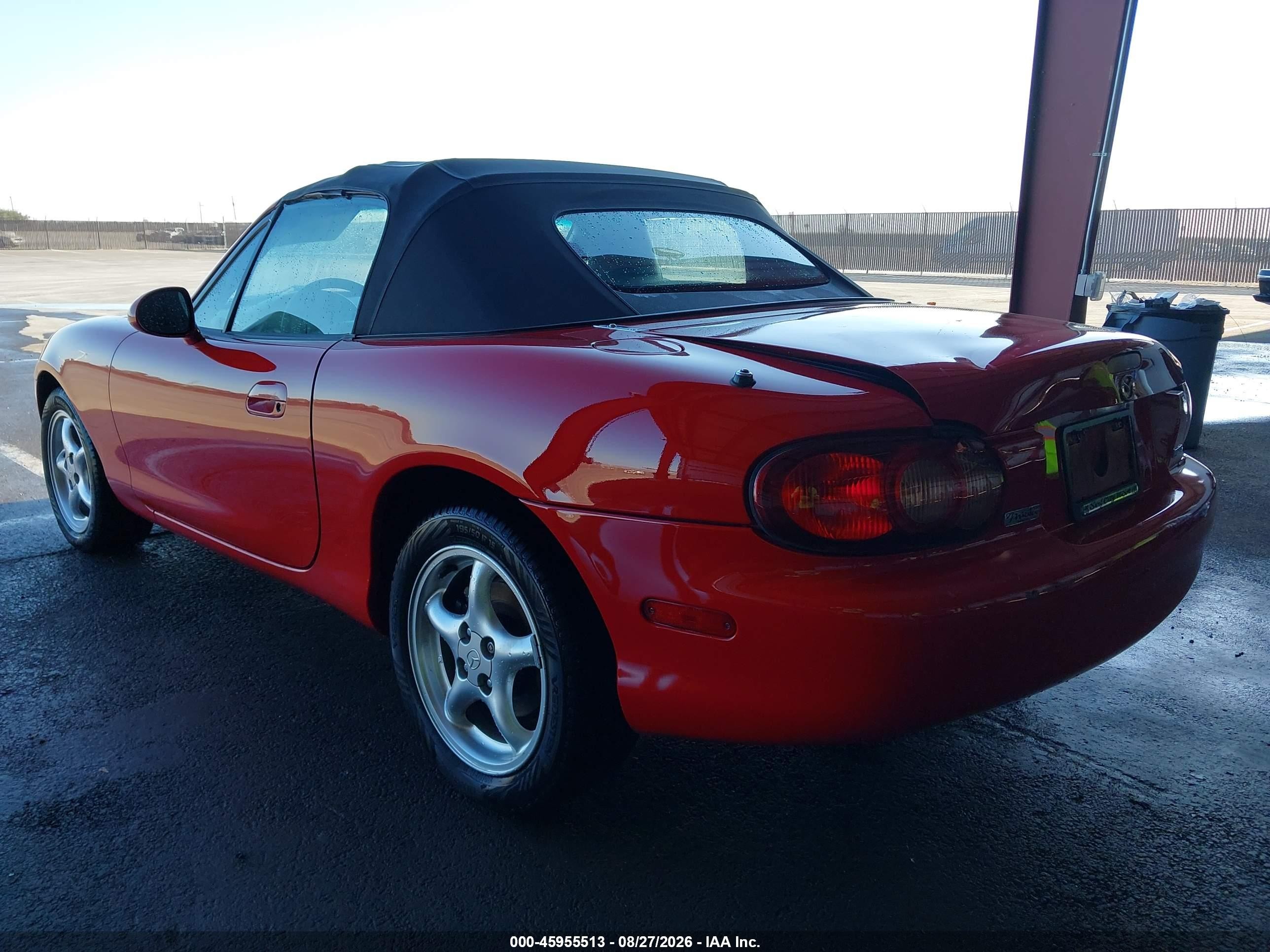 2001 Mazda Mx-5 Miata Ls/special Edition Red vin: JM1NB353810215700