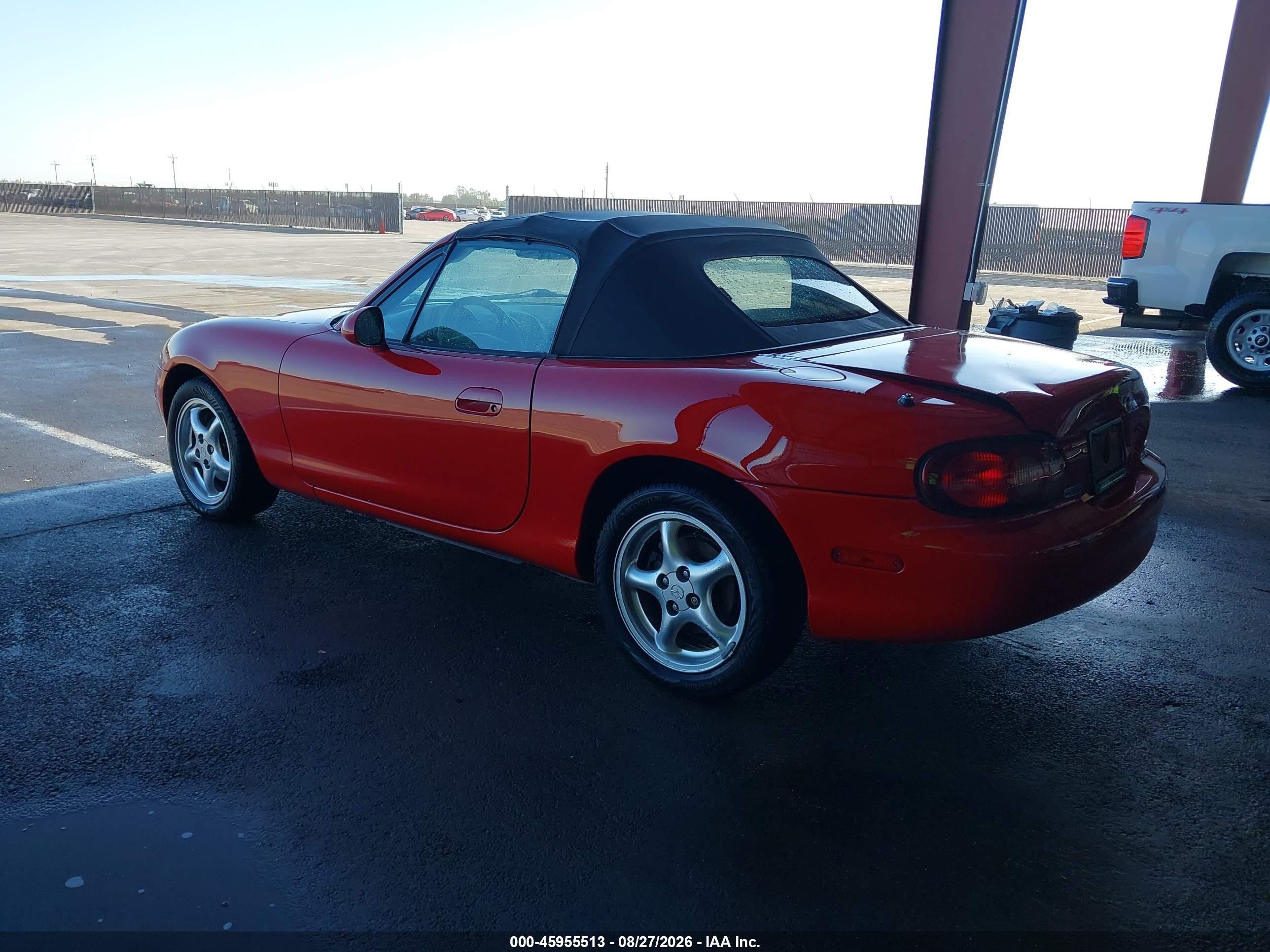 2001 Mazda Mx-5 Miata Ls/special Edition Red vin: JM1NB353810215700
