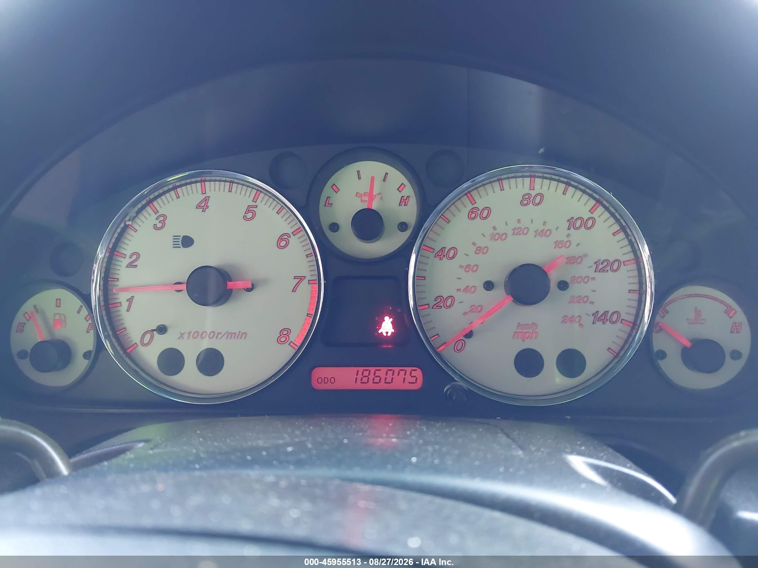 2001 Mazda Mx-5 Miata Ls/special Edition Red vin: JM1NB353810215700