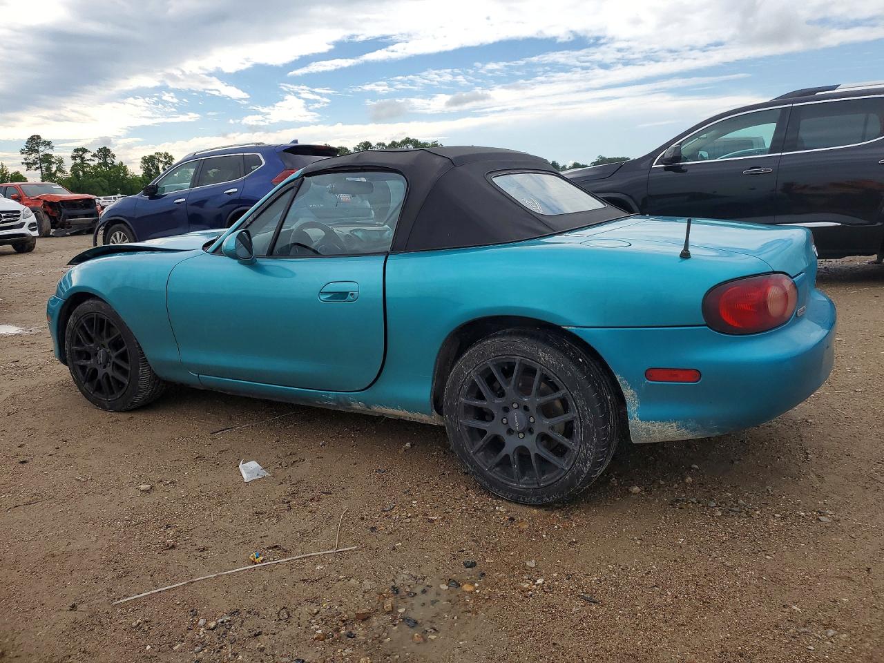 2003 Mazda Mx-5 Miata Base Бирюзовый vin: JM1NB353830302550