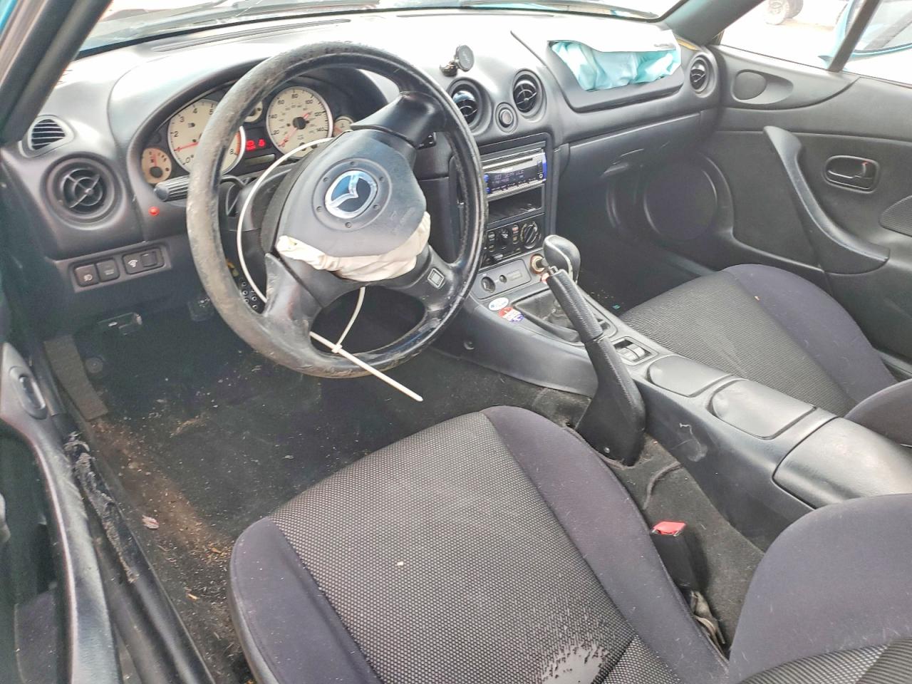 2003 Mazda Mx-5 Miata Base Бирюзовый vin: JM1NB353830302550