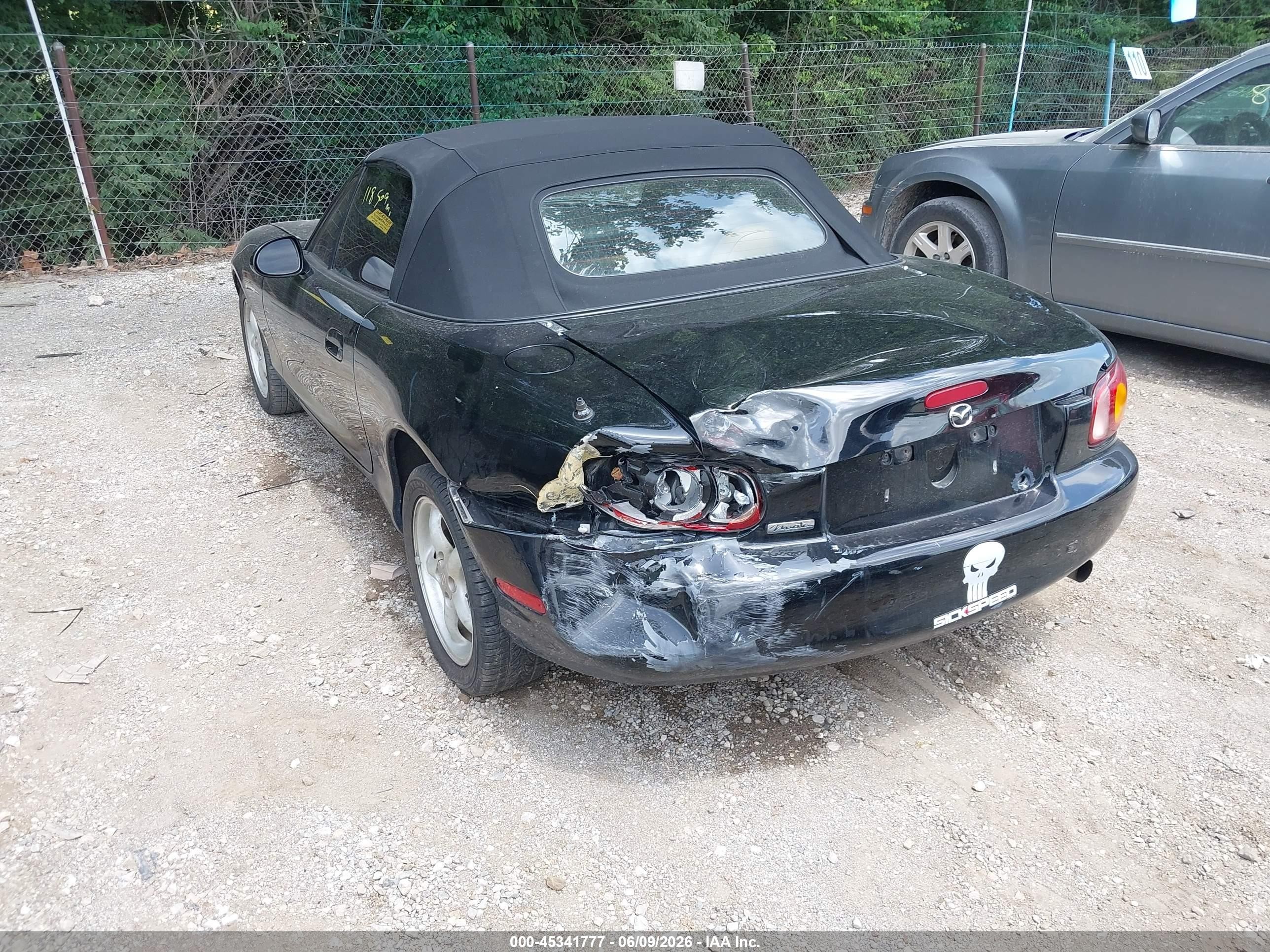 1999 Mazda Mx-5 Miata Leather Pkg/popular Equipment Pkg/sports Pkg/touring Pkg Black vin: JM1NB3538X0103357