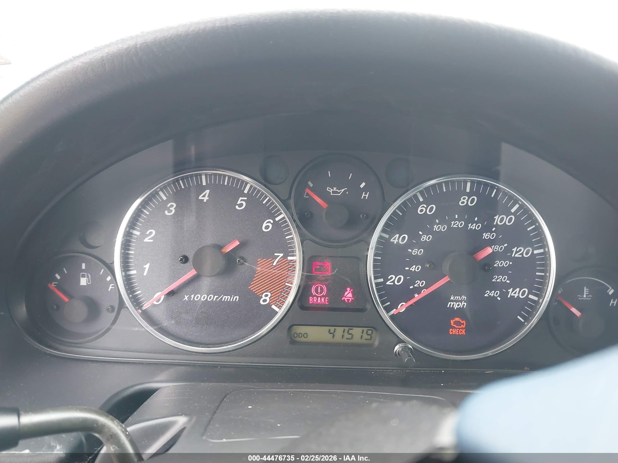 1999 Mazda Mx-5 Miata Leather Pkg/popular Equipment Pkg/sports Pkg/touring Pkg Синий vin: JM1NB3538X0127612