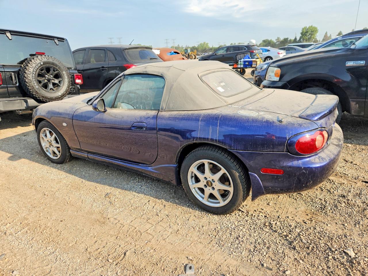 2003 Mazda Mx-5 Miata Base Blue vin: JM1NB353930305098