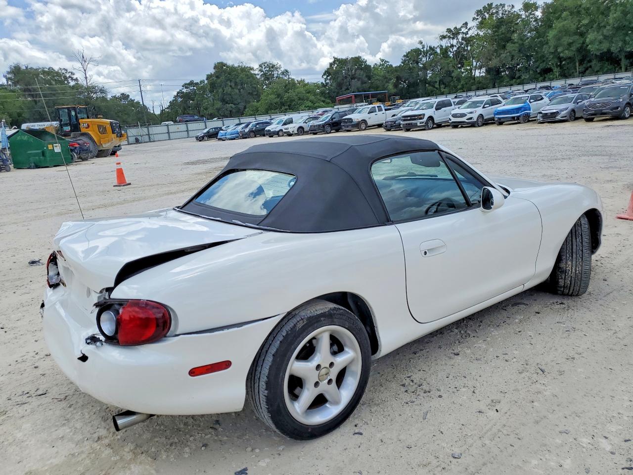 1999 Mazda Mx-5 Miata White vin: JM1NB3539X0108356
