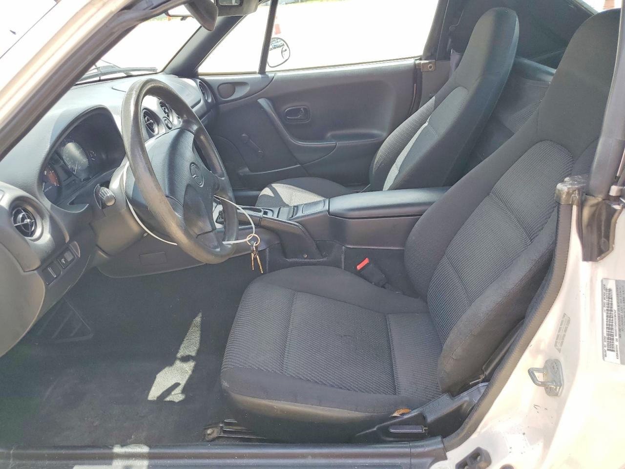 1999 Mazda Mx-5 Miata White vin: JM1NB3539X0108356