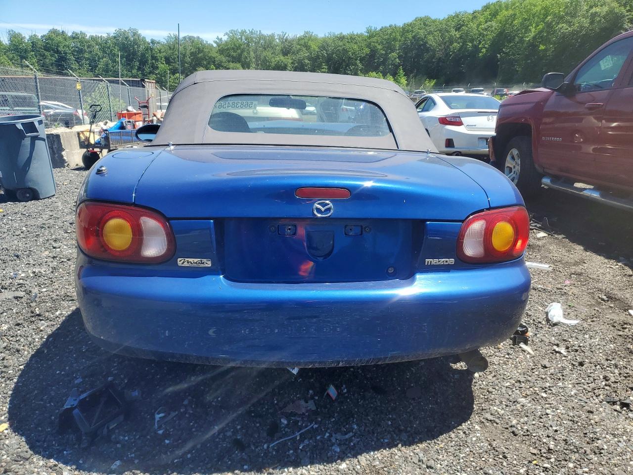 1999 Mazda Mx-5 Miata Синий vin: JM1NB3539X0133743