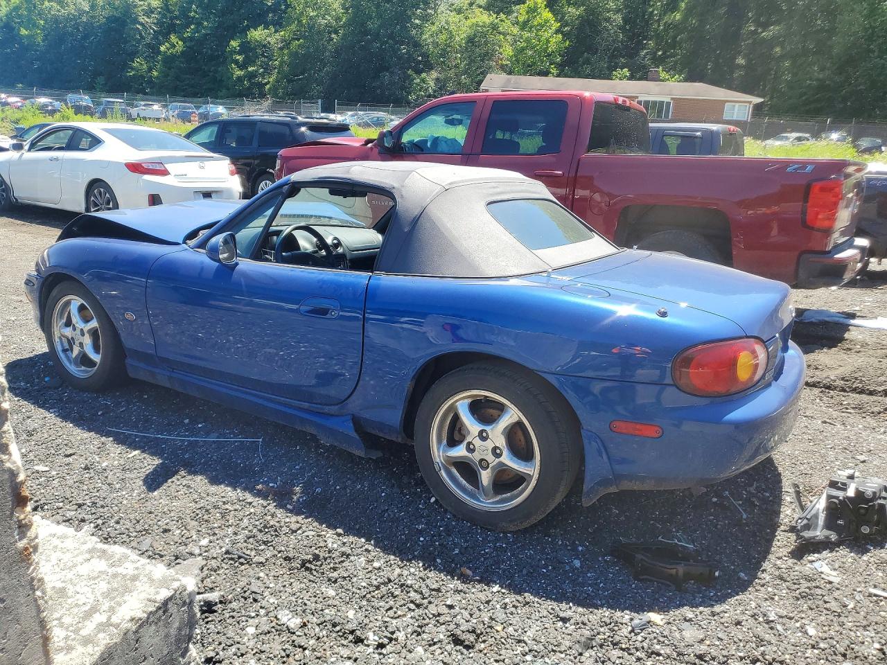 1999 Mazda Mx-5 Miata Синий vin: JM1NB3539X0133743